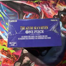 One Piece Card Game: The Azure Sea's Seven OP-14 Booster Box (English)- SEALED - Image 3