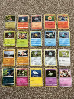 Yuka Morii Pokemon Card Bundle - 20 Unique Clay Model Artworks - Image 1