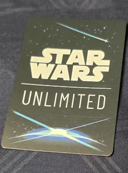 Star Wars Unlimited Planetary Bombardment Prizewall Card Sector EU SWU JTL Set 6 - Image 2