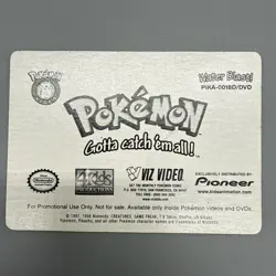 Pokemon Lenticular Pikachu 3D Promo Card Viz Video Pioneer PIKA-0018D - Image 2