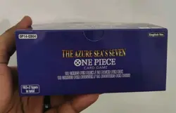 🔥One Piece Card Game OP14 The Azure Sea's Seven Booster Box UNSEALED IN HAND🔥 - Image 2