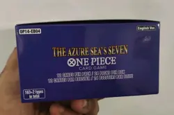 🔥One Piece Card Game OP14 The Azure Sea's Seven Booster Box UNSEALED IN HAND🔥 - Image 3