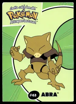 Abra #63 Danone Pokemon Stadium Promo Card MP Pokemon TCG | Buy 10 Get 10 Free - Image 1