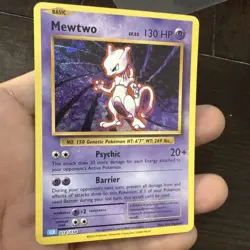 Mewtwo 014/034 CLB Holo Pokemon Card SWSH Classic Collection PTCG NM - Image 2