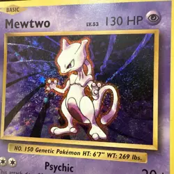 Mewtwo 014/034 CLB Holo Pokemon Card SWSH Classic Collection PTCG NM - Image 3