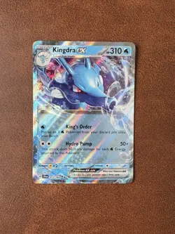 Pokemon Card Kingdra 012/064 Shrouded Fable Extended Art Double Rare M/NM - Image 1