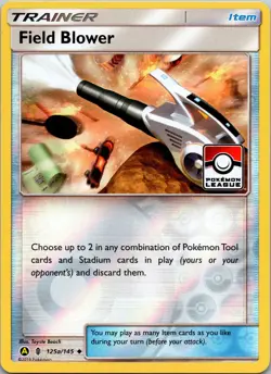 Field Blower - (Pokemon League) 125a/145 League & Championship Cards Reverse Hol - Image 1