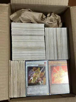 Yugioh Card Bulk Lot | 1.5 pounds Unsorted Cards | Commons and Rares | All MP/HP - Image 1