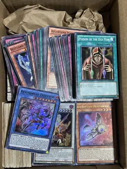 Yugioh Card Bulk Lot | 1.5 pounds Unsorted Cards | Commons and Rares | All MP/HP - Image 2