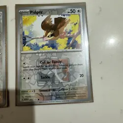 PIDGEY 016/165 - POKEMON CARD PLAY! LEAGUE STAMP PROMO REVERSE HOLO✅ - Image 3