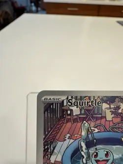 Pokemon TCG Squirtle Stellar Crown Illustration Rare Holo Card 148/142 Sv07 - Image 3