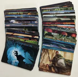 MTG Lord of the Rings Tale of Middle Earth Full Set of Art Cards (All 81 Cards) - Image 1