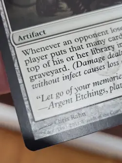 Mindcrank - MTG New Phyrexia - Excellent Condition Near mint - Image 4