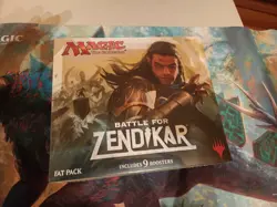Battle for Zendikar Fat Pack New Factory Sealed English MTG Booster Magic - Image 1