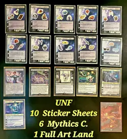 MTG Magic The Gatering UNFINITY Big Bundle M-R-F-U-C and NO DOUBLE !!! - Image 4
