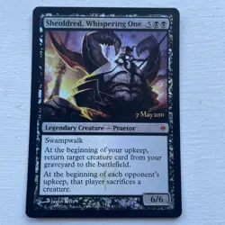 Magic the Gathering MTG Sheoldred, Whispering One Black New Phyrexia Promo Foil - Image 1