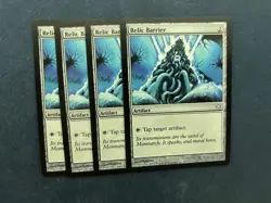 MTG 4X FIFTH DAWN RELIC BARRIER NM MAGIC THE GATHERING ENGLISH UNCOMMON ARTIFACT - Image 2