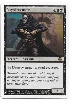 MTG Royal Assasin X1 Eighth edition rare - Image 1