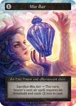 Sorcery: Contested Realm Mix Aer Elite Regular NM Beta - Image 1