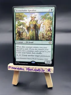 Formidable Speaker - Lorwyn Eclipsed - MtG- NM - Image 1