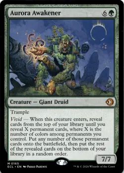 Aurora Awakener Lorwyn Eclipsed Magic MTG NM - Image 1