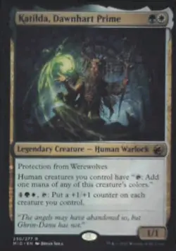 Katilda, Dawnhart Prime - Innistrad: Midnight Hunt: #230, MTG Nm R240 - Image 1