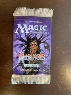 Magic: The Gathering - Alliances - Factory Sealed Booster Packs - Vintage MTG - Image 1