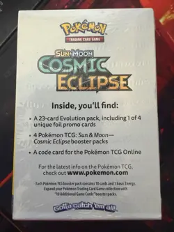 Pokemon TCG Sun & Moon COSMIC ECLIPSE Prerelease Kit - SEALED - Image 2