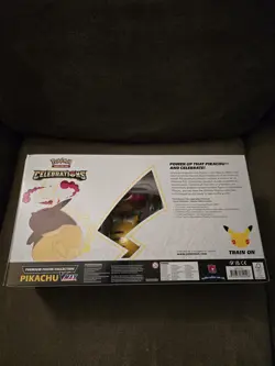 Pokemon TCG Celebrations Premium Figure Collection Pikachu VMAX Sealed Box 820650809408 - Image 4