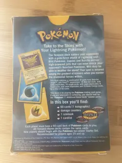 Pokemon Tempest Theme Deck Box Empty 1999-2000 Box Only - Image 3