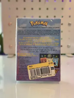 Pokemon Water Blast Theme Deck Nm-mint Product - Factory Sealed Box 742818060691 - Image 2