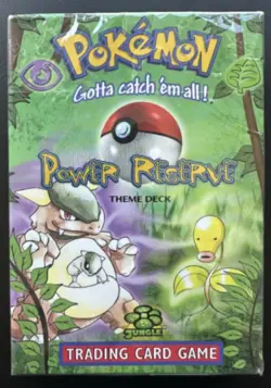 SEALED Pokemon Power Reserve Theme Deck - Pokemon 1999 Jungle - Image 1
