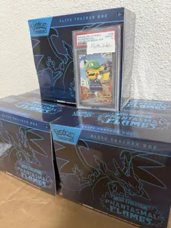 Pokemon Mega Evolution Phantasmal Flames Elite Trainer Box ETB (Lot of 6) - Image 1