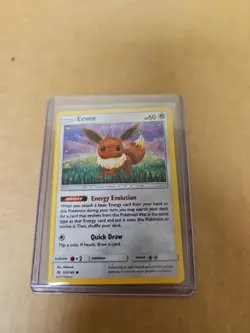 Pokemon TCG Eevee Sun & Moon Base Set 101/149 Holo Promo - Image 2