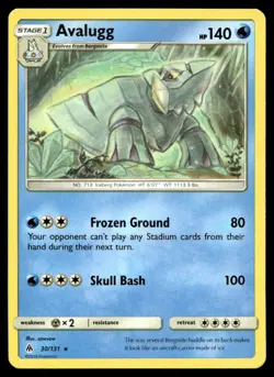 Avalugg SM - Forbidden Light 30/131 MP Pokemon TCG |Buy10 Get10 Free - Image 1