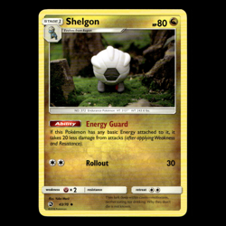 Shelgon 43/70 Dragon Majesty Moderately Played Pokemon TCG | Buy 10 Get 10 Free - Image 1