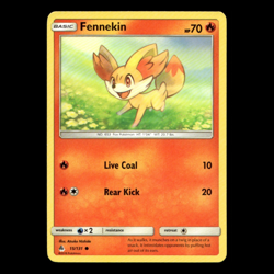 Fennekin 15/131 Forbidden Light Moderately Played Pokemon TCG Buy 10 Get 10 Free - Image 1