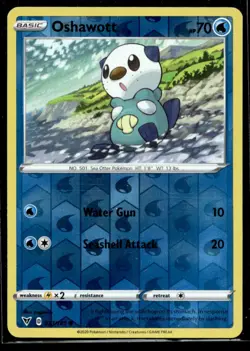 Oshawott SWSH04: Vivid Voltage 033/185 MP Pokemon TCG | Buy 10 Get 10 Free - Image 1