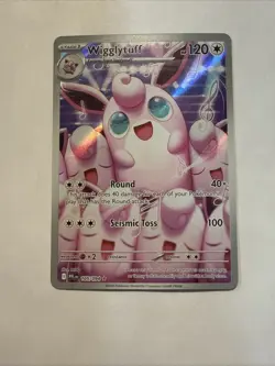 Pokemon TCG Wigglytuff 105/94 Phantasmal Flames Illustration Rare - Image 1