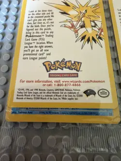 POKEMON SEALED ALL 3 Movie Promo Legendary Birds Moltres Articuno Zapdos WOTC - Image 4