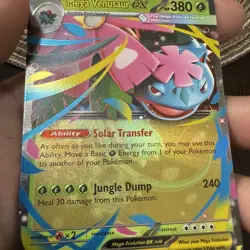 Pokemon 2025 Mega Evolutions Mega Venusaur Ex #013 Promo NM - Image 2