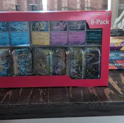Pokemon Prismatic Evolutions Mini Tin 8-Pack Box Booster Limited Edition - Image 3