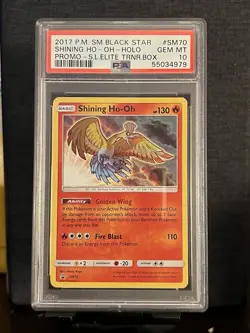 Pokemon TCG Shining Ho-Oh SM70 Promo - Image 1