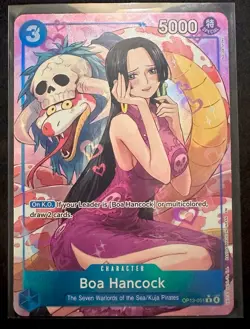 One Piece CCG Boa Hancock (Alternate Art) - Carrying On His Will (OP13 - Image 1