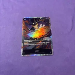 One Piece TCG: Sabo PRB02-014 SR - The Best Vol. 2 NM - Image 2