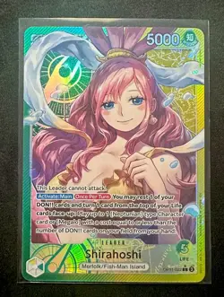 One Piece CCG Shirahoshi (022) (Alternate Art) - A Fist of Divine Speed (OP11) - Image 1