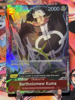 BARTHOLOMEW KUMA - One Piece OP05-011 - PROMO Seven Warlords of the Sea Set - Image 1