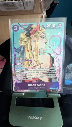 One Piece Black Maria (illustration Box Vol.2) SR OP08-074 Promo Sealed! - Image 1