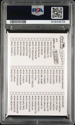 2000 Poliwag Dunkin Boomer Vintage Pokemon Card PSA 9 MINT - Image 2