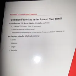 Pokemon Cards - Sam's Club 151 Tin Set - Image 3
